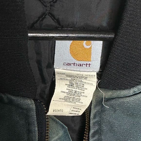 Vintage Carhartt MOS V02HTG Lightly Faded Made In USA Vest XL - Picture 3 of 3